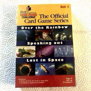 Reader’s Digest National Word Power Challenge The Official Card Game Series NEW